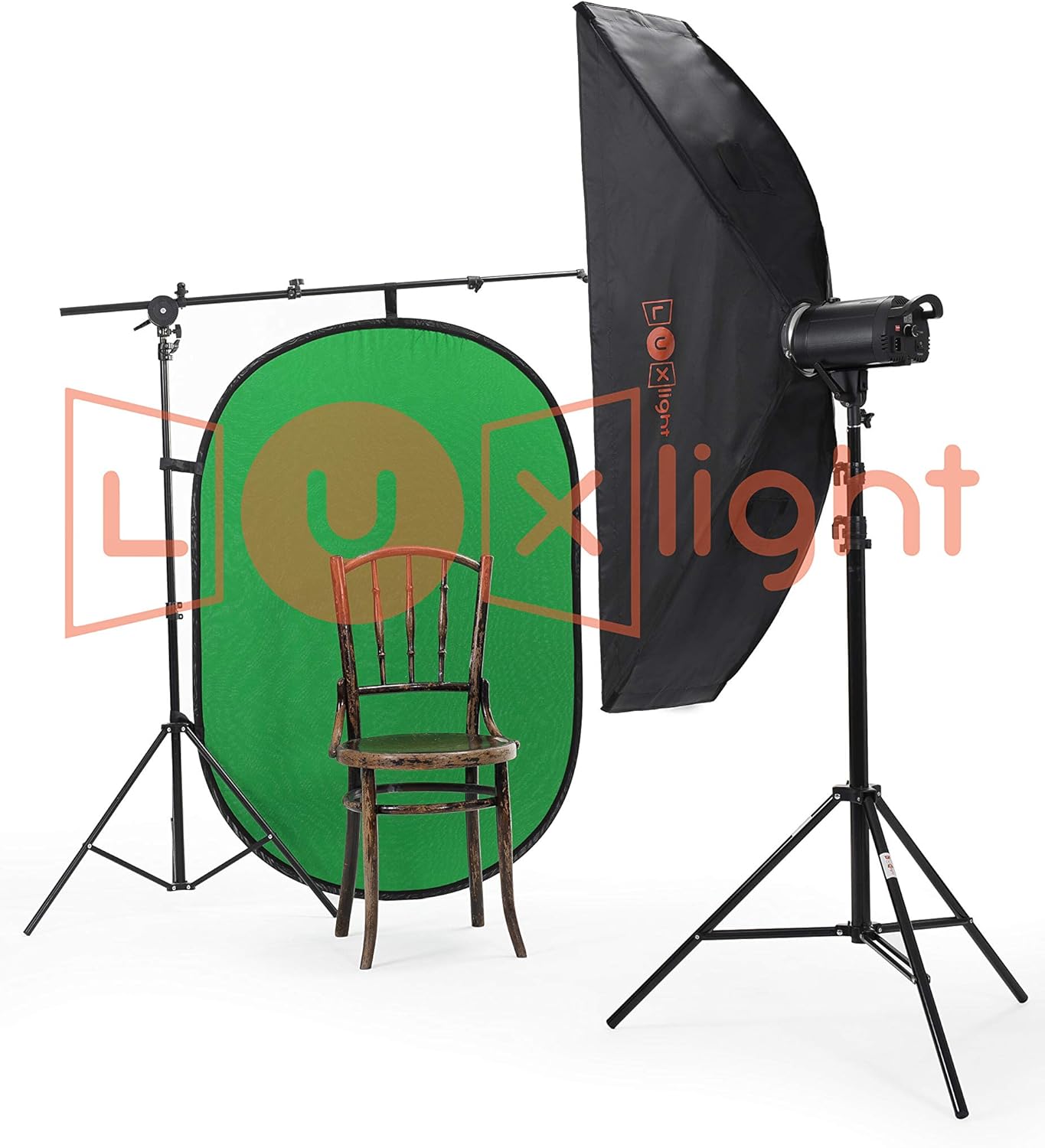 Photography Backdrop Chromakey Green & Blue, Green / Blue, 100x150cm - Image 4