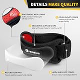 CAMBIVO 2 Pack Patella Tendon Knee Strap Adjustable Knee Support view 3