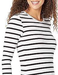 Amazon Essentials Women's Regular-Fit Long-Sleeve