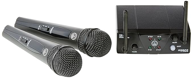 41 opinioni per AKG WMS 40 Pro mini 2- Set di 2