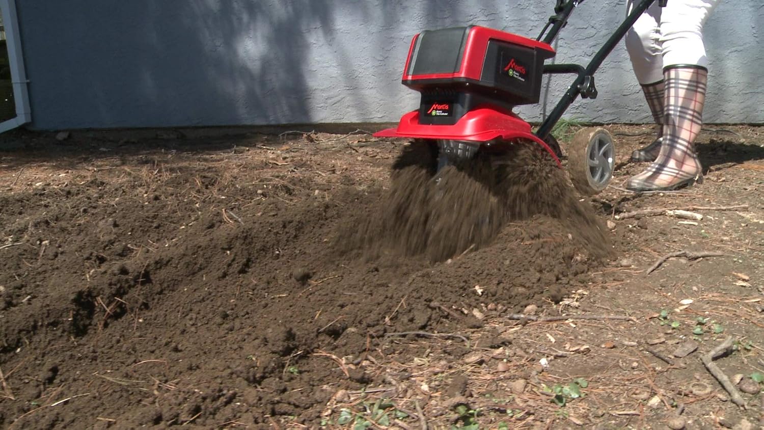 Mantis 3550 Electric Tiller/Cultivator, One Size, Green & Red : Garden & Outdoor