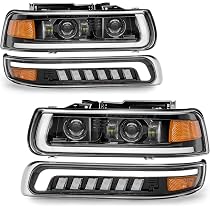 thumbnail image 2 of 2x LED Fog Lights For Chevy Silverado 1500 2500 1999-2002, 3500 2001-2002 Tahoe 2 of 5