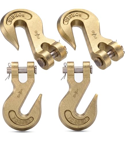 Amazon.com: WorldPac (Pack of 8) 3/8-inch, Grade 70 Clevis Grab