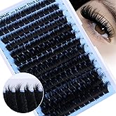 Fluff Lash Clusters 8-Layer Thick Cluster Eyelash Extensions 156pcs Individual Lashes Clusters 10-18mm False Eyelashes Cluste