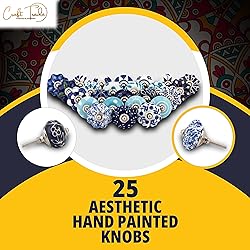 Craft Trade Ceramic Knobs for Cupboards Assorted