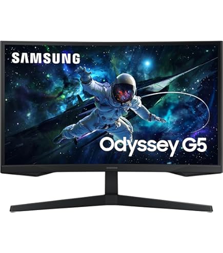 Amazon.com: SAMSUNG 27-inch Odyssey G7 - QHD 1000R Curved Gaming