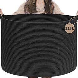 INDRESSME 115L Extra Large Black Blanket