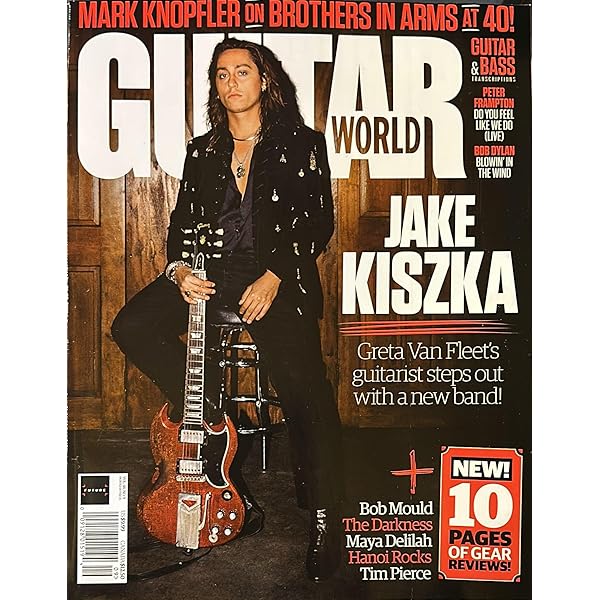 Guitar World Magazine July 2025 Guitar & Bass Transcriptions