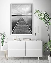MCS Studio Gallery Frame, White Woodgrain, 27 x 40