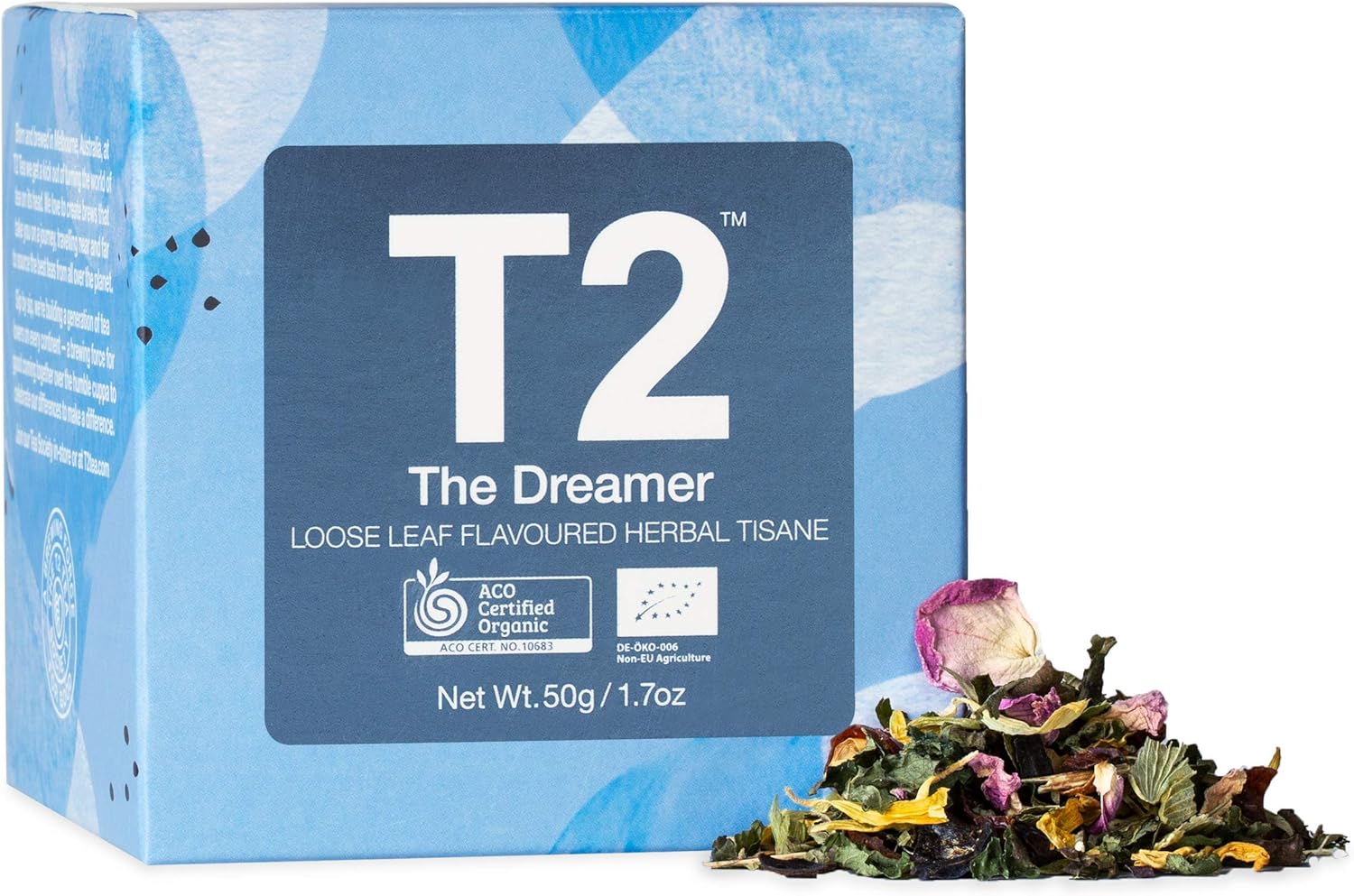 T2 Tea T2 Tea The Dreamer, Loose Leaf Feature Cube, 50 g (T140AE214