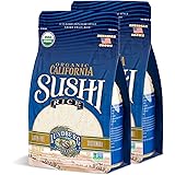 Lundberg Family Farms - Organic California Sushi Rice, Japanese Style Short Grain Rice, Perfectly Sticky, Pantry Staple, Non-
