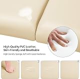 Yaheetech Portable Massage Table Folding Spa Bed 60 cm Width Cream view 5