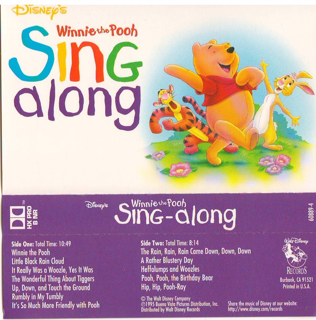 Winnie The Pooh Song Lyrics