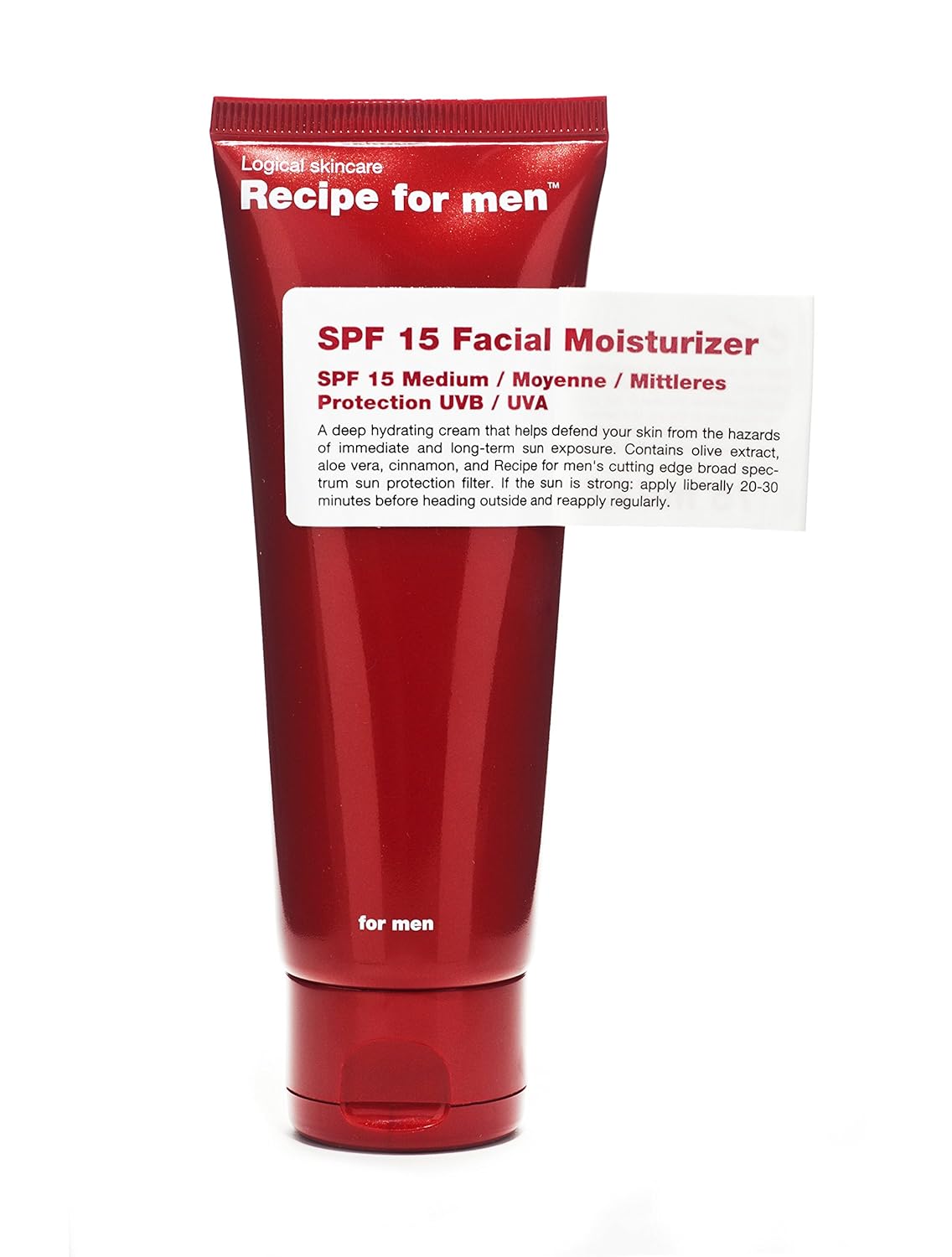men's moisturizer with spf