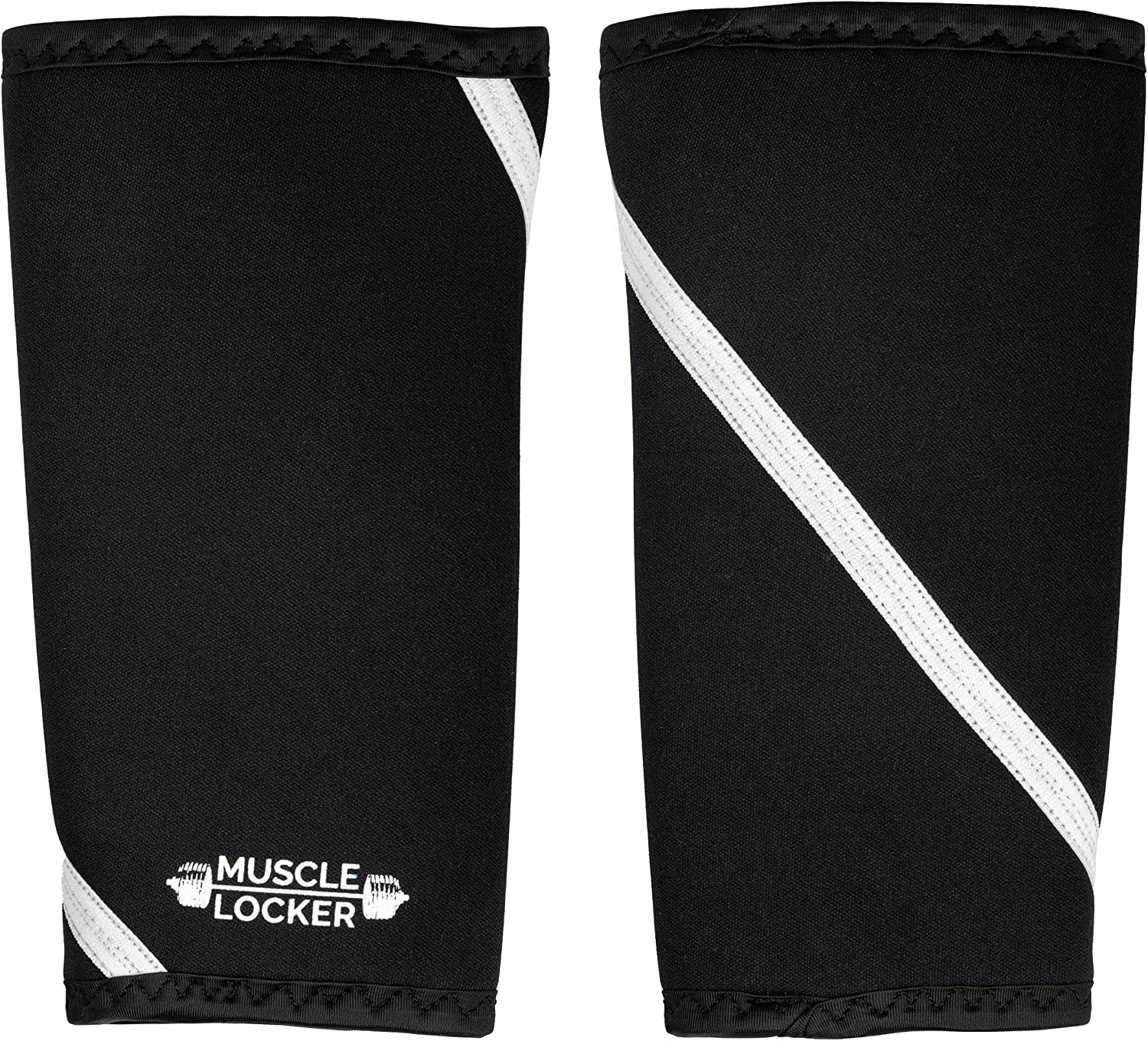 Muscle Locker 7mm Neoprene Knee Sleeves V2 (Large)