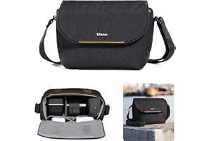 ULANZI Camera Bag, SLR/DSLR Camera Case Professional, Crossbody Photography Small Bag Fashion, Shoulder Bag Compatible for So