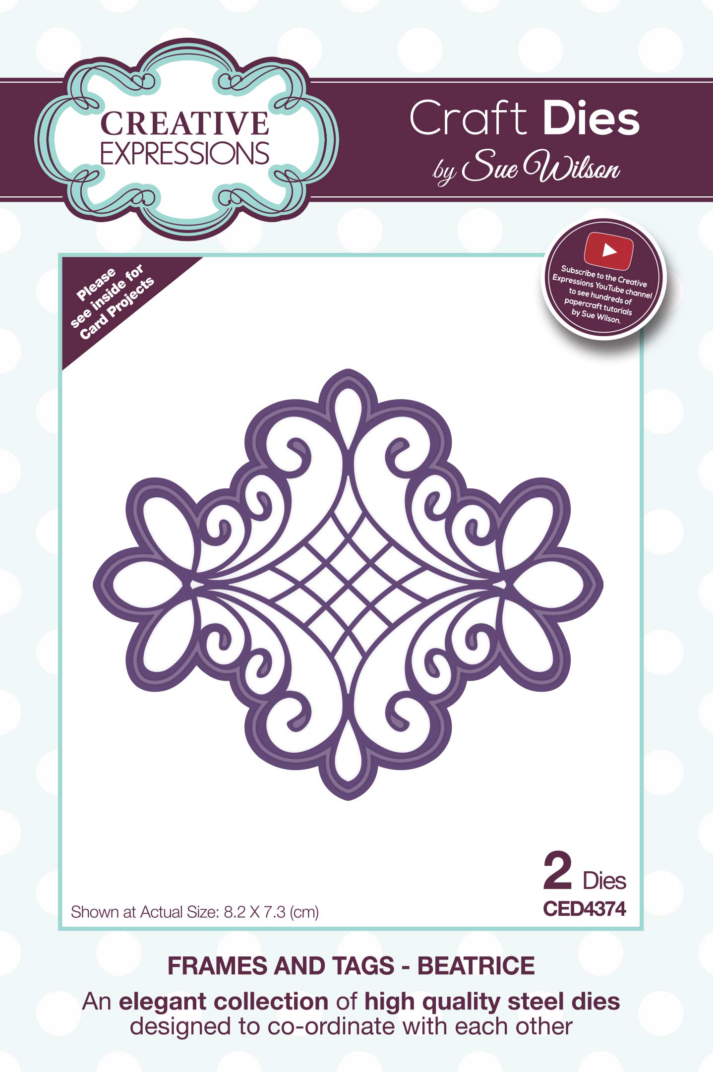 Frames and Tags Collection - Beatrice - Cutting Dies