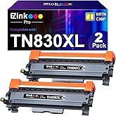 E-Z Ink Pro TN830XL TN830 Compatible Toner Cartridge Replacement for Brother TN830XL Toner Cartridge with Brother HL-L2460DW DCP-L2640DW HL-L2405W MFC-L2820DW MFC-L2900DW Toner Printer (2Pack)