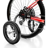 Bicycle Training Wheels, Adult Bicycle Stabilizer for bikes 20 24 26 27.5 and 29 Inch Bikes - NEW EERONS NFORCE-360, Supports 200+ LBS, UNIVERSAL FIT &amp; Adjustable, Converts Regular Bike into Tricycle