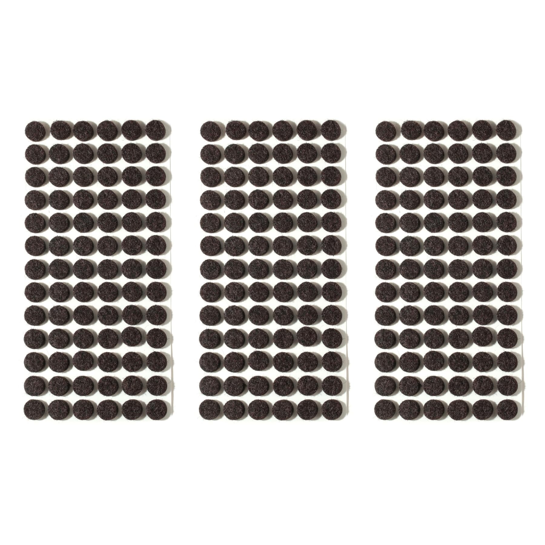 Photo 1 of Furnigear Felt Pads Small 3/8" Felt Pads for Cabinet Doors Bumpers, Cabinet Cushion Dots Felt Cabinet Door Stops, Self Adhesive Thick Bumper Pads to Protect Surfaces -Anti Scratch 234 Pcs Round Brown