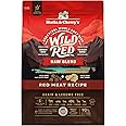 Stella & Chewy's Wild Red Raw Blend Kibble - Premium Freeze-Dried Raw Coated Dog Food - Perfect For Picky Eaters - High Protein Grain Free with 6 Red Meat Sources - 21lb Bag