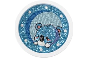 TINMI ARTS Kids' Paint by Number Kits-Koala 5D Diamond Dotz Kits ，Diamond Painting for Kids 6-8, Frame Kit Set for Beginners, Crafts for Kids Age 4-6, 6-8, 8-12