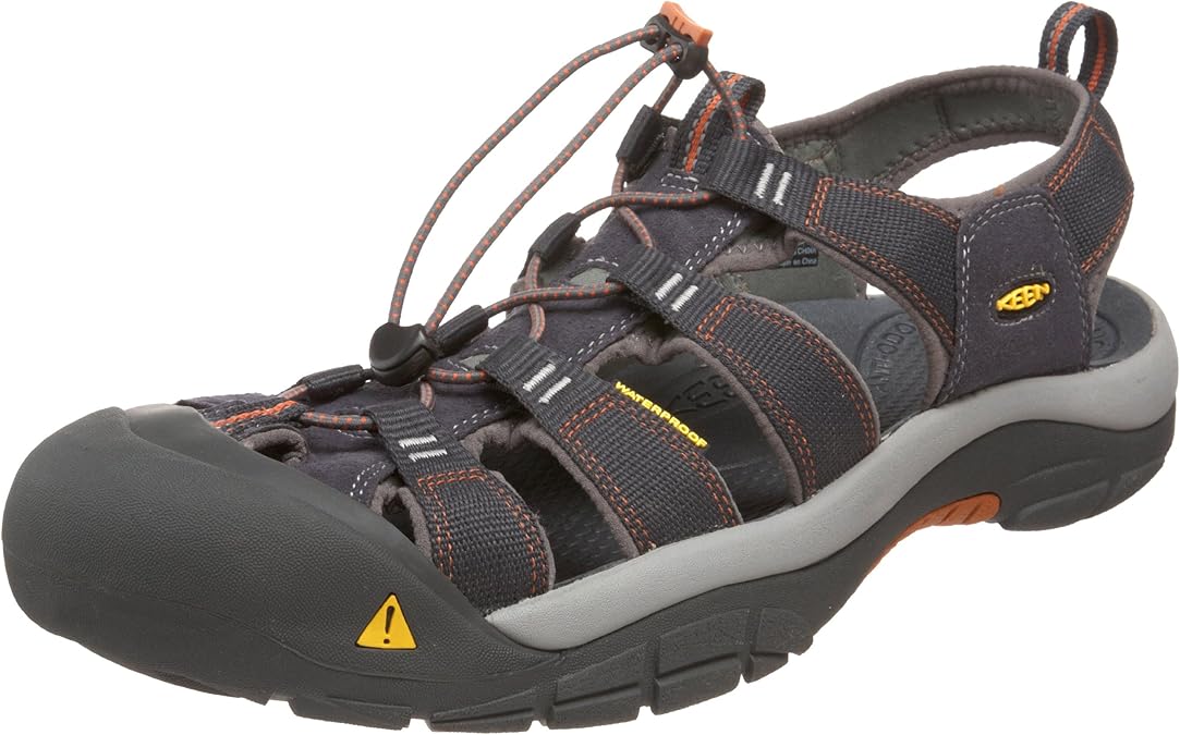keen men's newport h2 closed toe water