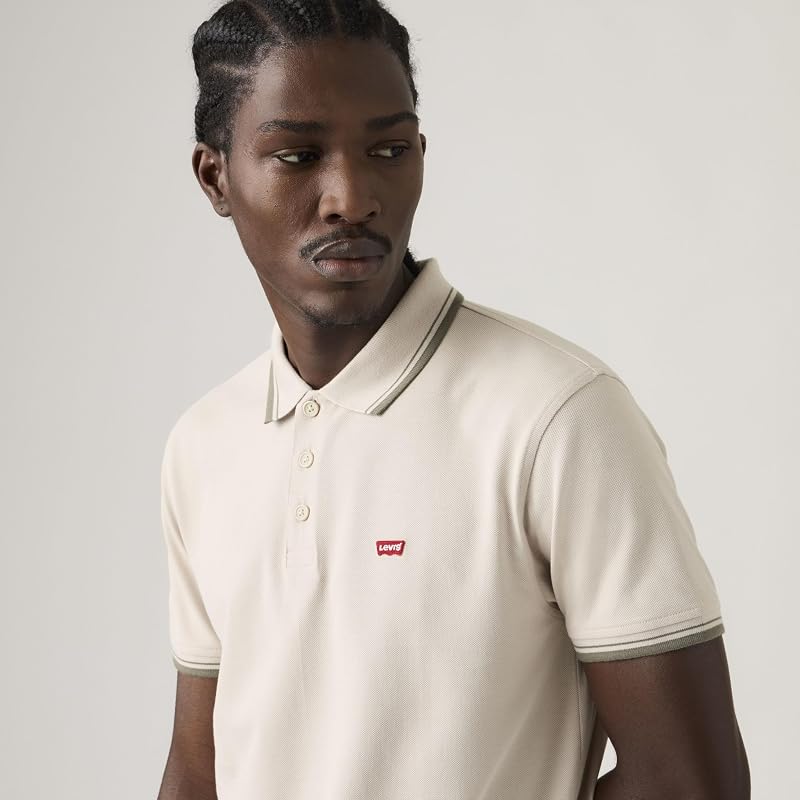 Levis Hm Polo Faixa de Madeira Inclinada Mulled