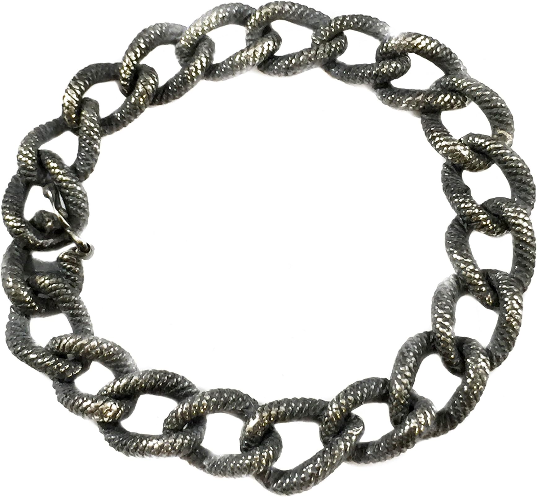 EZI ZINO Heavy Snake Bracelet Solid Sterling Silver 925 Jewelry Designer