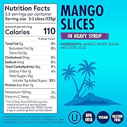 Dole Mango Slices in Heavy Syrup - Dole Canned
