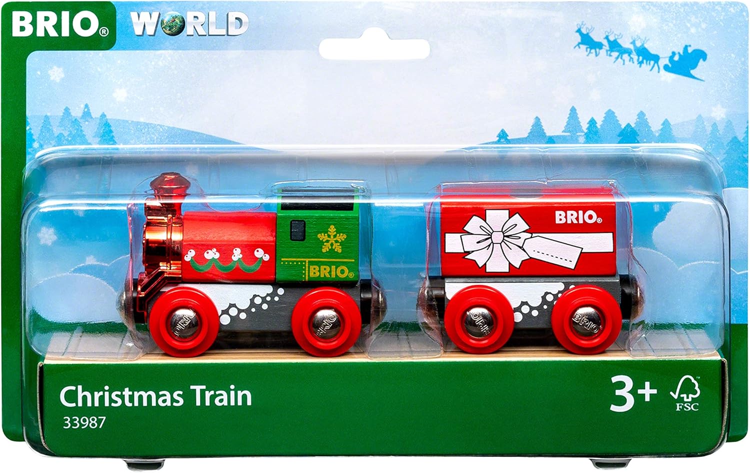 brio christmas train