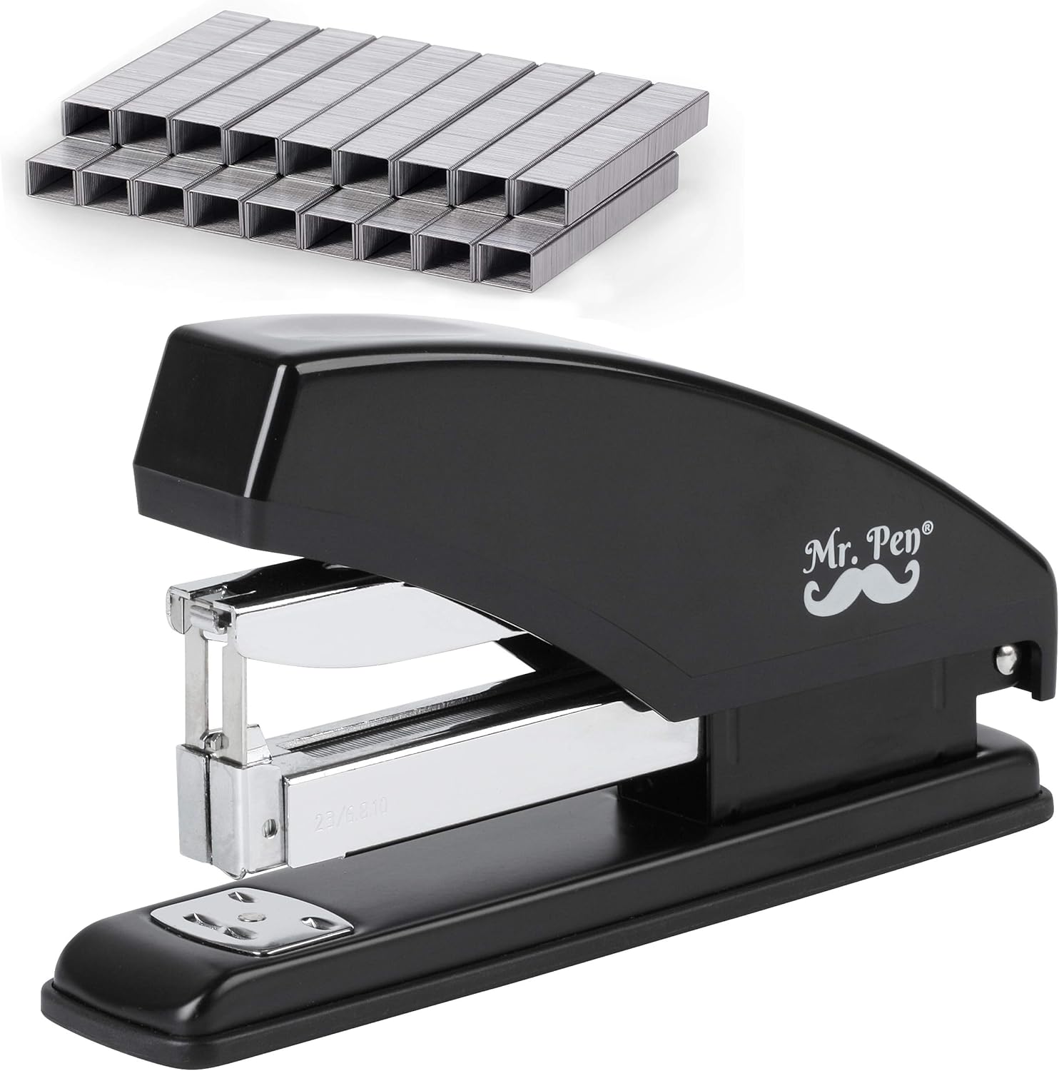 Mr. Pen Heavy Duty Stapler with 3600 Staples, 60 Sheet Capacity : Office Products
