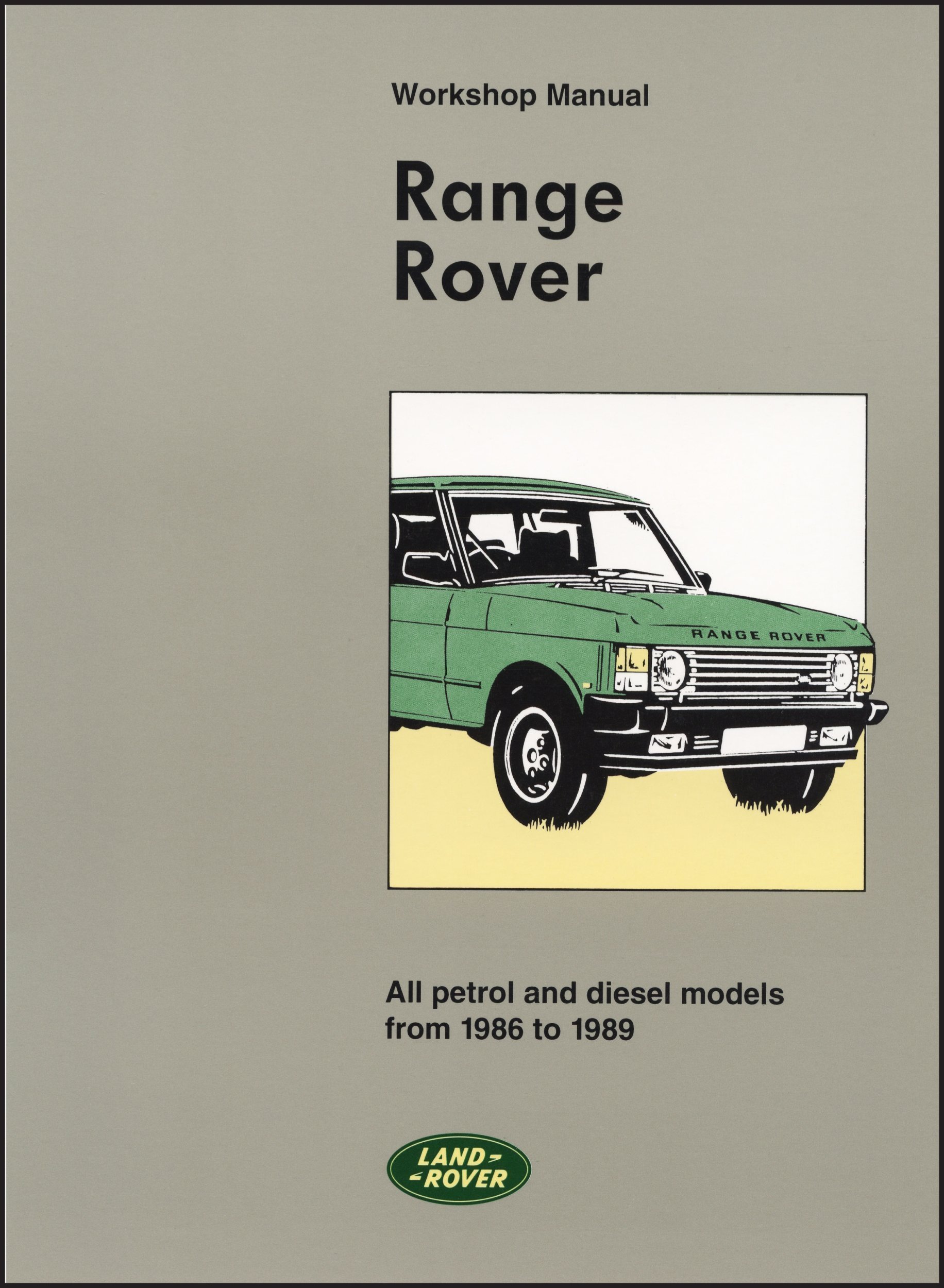 Range Rover Workshop Manual: 1990-94 (Workshop manuals) by Brooklands Books  Ltd (Illustrated, 1 May 1998) Paperback Paperback – 1600