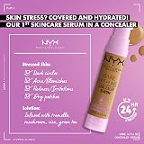 NYX Bare With Me Concealer Serum Caramel 24H Hydration 13 shades view 4