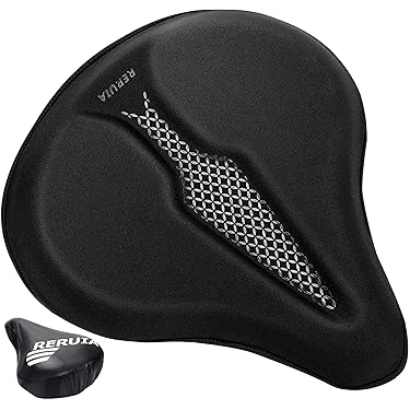 Petite housse de siège en gel d'exercice Bikeroo vélo taille 11 x 7,1 x