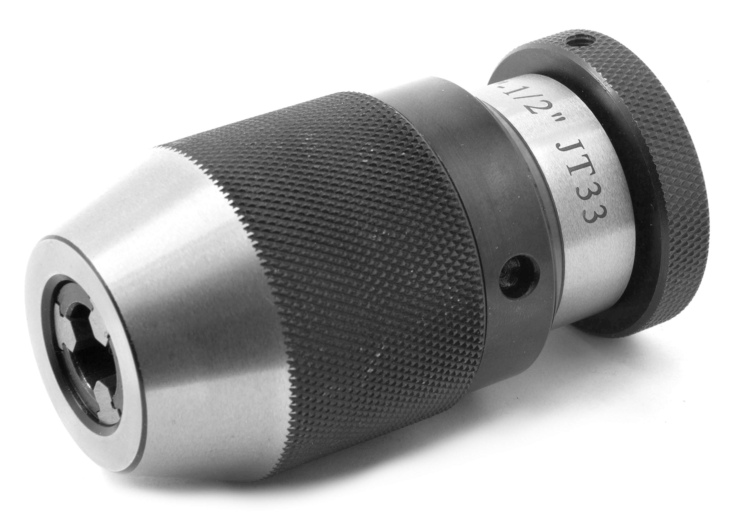 WEN DPA131H Heavy Duty JT33 Keyless Drill Press Chuck with 1/64 to 1/2