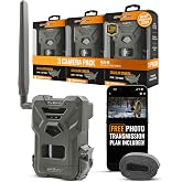 SPYPOINT Flex-M Cellular Trail Camera - Best Hunting Accessories, No WiFi Needed, Night Vision, Motion Activated, Dual-Sim LTE, IP65 Water-Resistant Game Camera, 28MP Photos, 720p Videos + Sound (3)