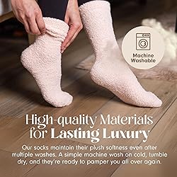 Unboxme Fuzzy Cloud Socks | One Size Fits Most