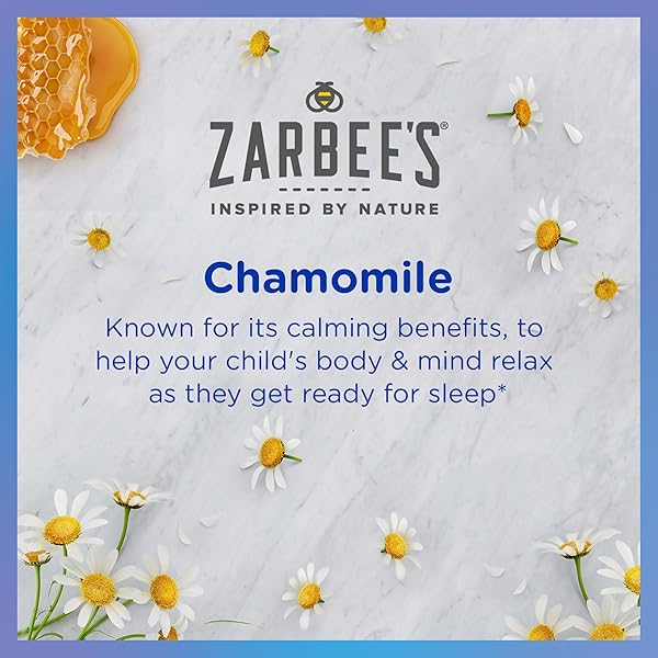 ZARBEE’S GENTLE BEDTIME GUMMIES FOR KIDS – MELATONIN-FREE BLEND OF NATURAL HONEY, RASPBERRY LEMON, AND CHAMOMILE HELPS CHILDREN UNWIND AND RELAX TO PREPARE FOR SLEEP, 30CT