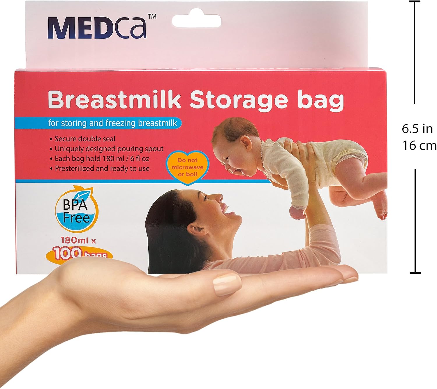 Medca Sacs De Stockage De Lait Maternel Sans Bpa 6 Oz 180 Ml 100 Pieces Pots De Conservation Du Lait Allaitement Ram Mount Co Uk