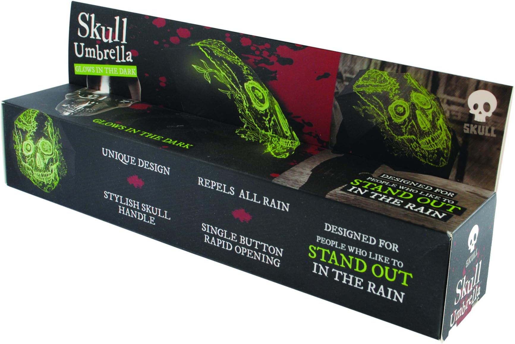 OliphantSkull Umbrella Glow in The Dark