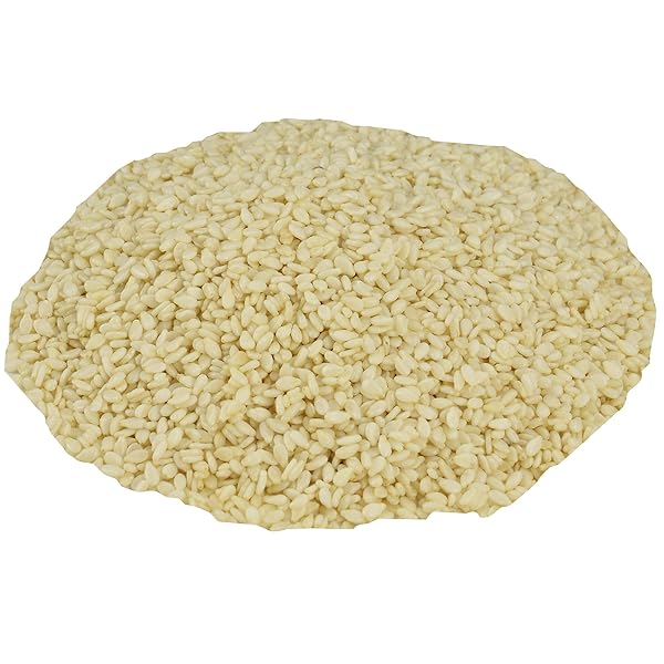 MCCORMICK CULINARY WHOLE SESAME SEED, 16 OZ – ONE 16 OUNCE CONTAINER OF HULLED WHOLE WHITE SESAME SEEDS PERFECT FOR NOODLE DISHES, SUSHI, STIR-FRIES AND COATING FOR MEAT AND FISH