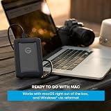 WD G-DRIVE ArmorATD 1TB Rugged Portable External HDD USB-C 5Gbps Thunderbolt 3 view 6