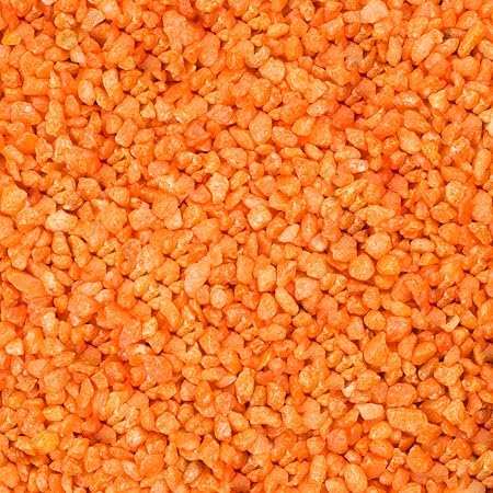 Eurosand Dekogranulat, Zierkies (1Kg=1,59 EUR) 2-3 mm (orange)