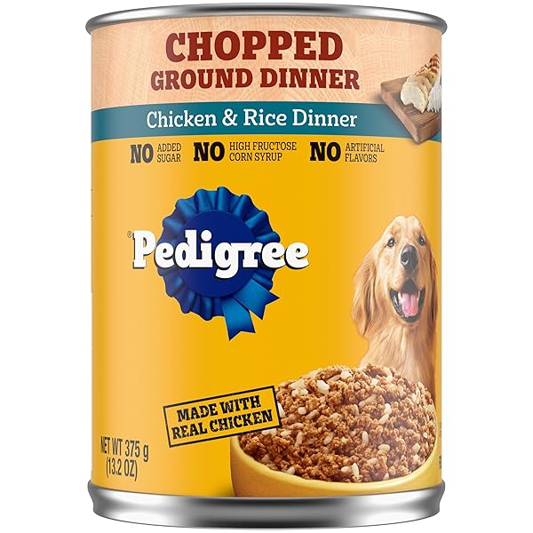 PEDIGREE CHOPPED GROUND DINNER ADULT SOFT WET DOG...