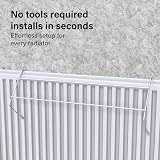 Vivo Technologies 1x3 Radiator Airer Dryer Rack 2 Bar Indoor Clothes Holder view 5