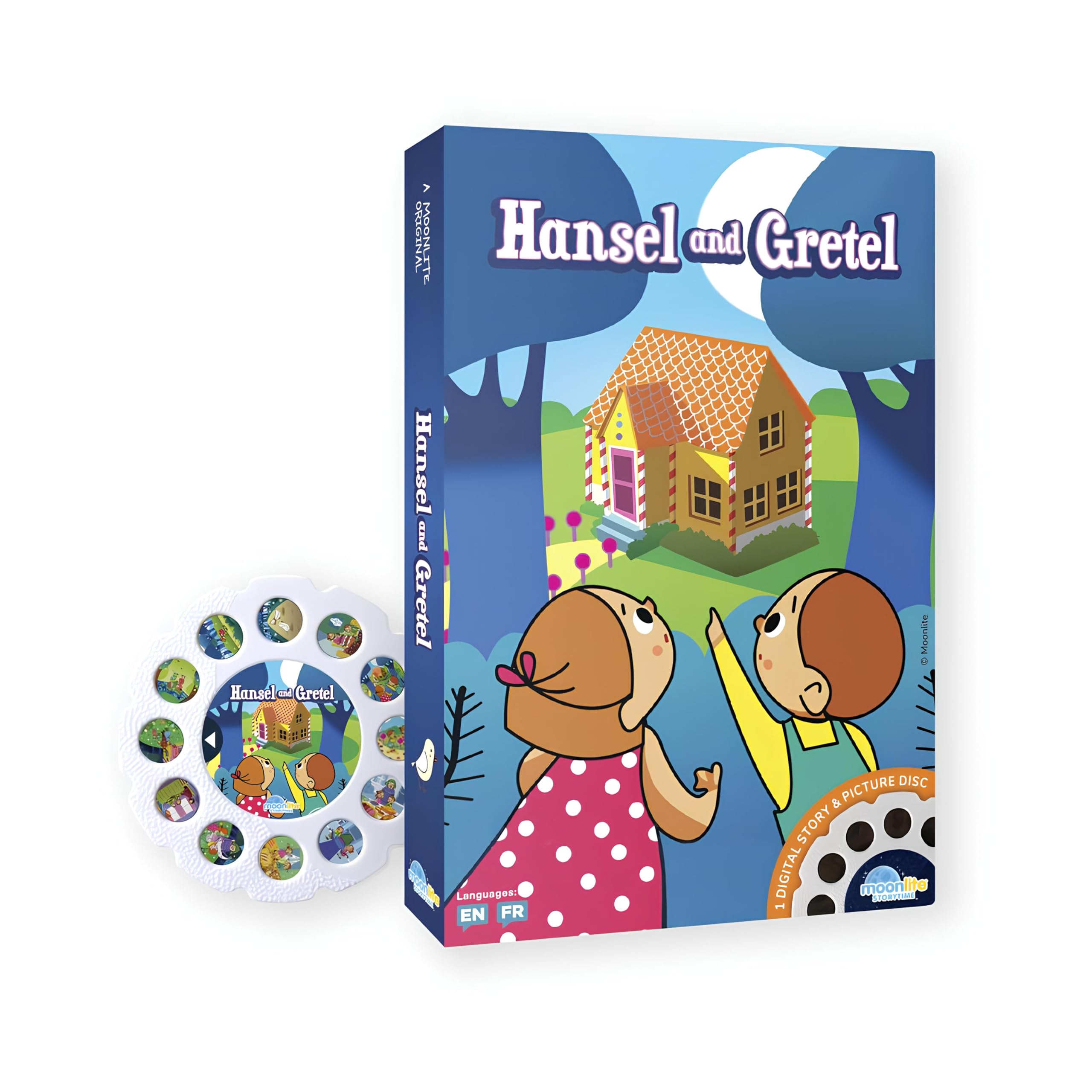 Moonlite 6054020 Hansel and Gretel Story Reel for Use with Moonlite Storybook Projector, Multicolour