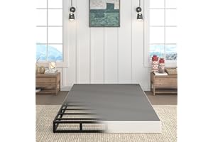 TROZULER 7 Inch King Size Box Spring, Heavy Duty Metal Mattress Foundation, 3000 lbs Capacity, High Profile, Noise-Free, Easy Assembly with Fabric Cover