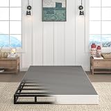 TROZULER 7 Inch Box Spring Full Size Bed, Heavy Duty Metal Mattress Foundation, 3000 lbs Capacity, High Profile, Noise-Free, Easy Assembly with Fabric Cover