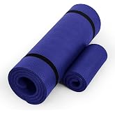 CAP Barbell 1/2-Inch High Density Exercise Yoga Mat with Strap | Multiple Options